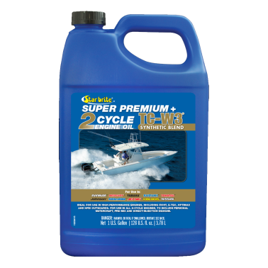 Super Premium 2-Cycle Engine Oil  -  TC-W3 Synthetic Blend