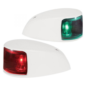 2NM NaviLED Deck Mount Port & Starboard Pair - White, Colored Lens