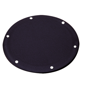 6-3/8IN BLK DECK INSPECTION PLATE