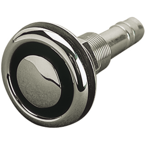 SS TANK VENT FLUSH MT 5/8IN BARB