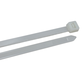HVY DTY CABLE TIE, 17IN NATURAL, 10PC