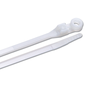 MOUNTING CABLE TIE, 14IN  NATURAL, 25PC