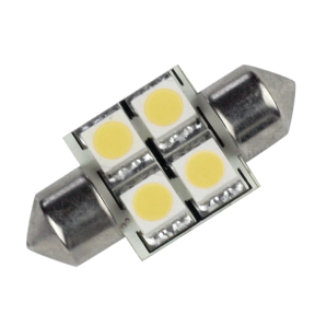 4 LED Festoon Bulb