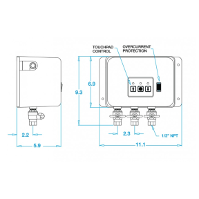 3 Valve Oil Change Kit With Dimensions