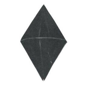 DOUBLE CONE DAYMARK, 24INX48IN BLACK