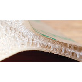 Dual Lock Reclosable Fastener - Twin Rolls, Clear
