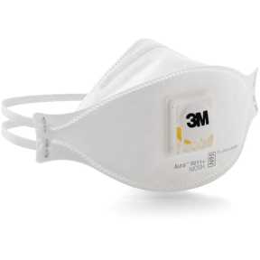Aura Particulate Respirator 9211+ N95 Dust Mask