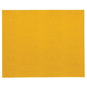 Gold Abrasive Sheet - 9" x 11"