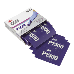 34343 of 3M Hookit Flexible Abrasive Hand Sheets