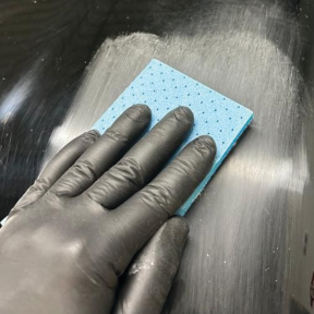 Hookit Flexible Foam Abrasive Sheets - 5.5" x 6.8"
