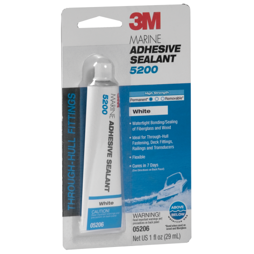 1oz of 3M 5200 Marine Adhesive Sealant