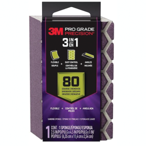 Pro Grade Precision 3-in-1 Sanding Sponges