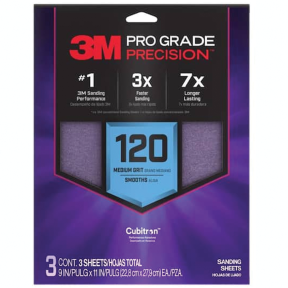 Pro Grade Precision Faster Sanding Sanding Sheets - 9" x 11"