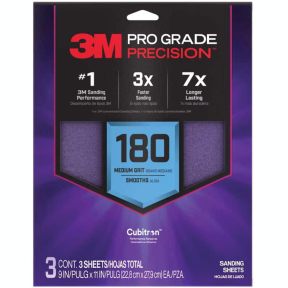 Pro Grade Precision Faster Sanding Sanding Sheets - 9" x 11"