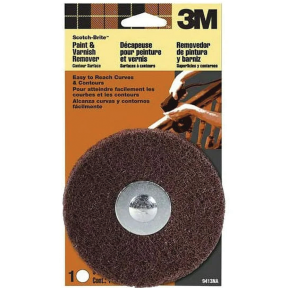 Scotch-Brite Paint & Varnish Remover Disc Contour Surface