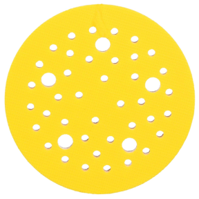 back of 3M Hookit 5" Soft Clean Sanding Disc Pad