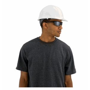 fit detail of 3M XLR8 White Hard Hat - Adjustable Pinlock Sizing, 4-Point Suspension