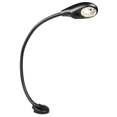16" White/Red LED Flexi Chart Light - with Dimming, 12/24V