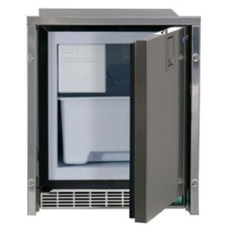 White Ice Maker - Low Profile, SS Flush Mount, AC Only