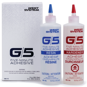 2-PT KIT G5 5MIN EPOXY (QT)