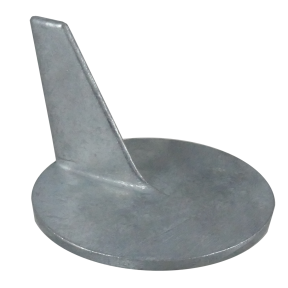 ZINC MERC CUTDOWN SKEG ANODE RACE TAB