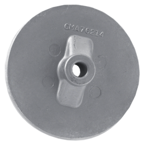 ZINC MERC CIRCULAR PLATE ANODE