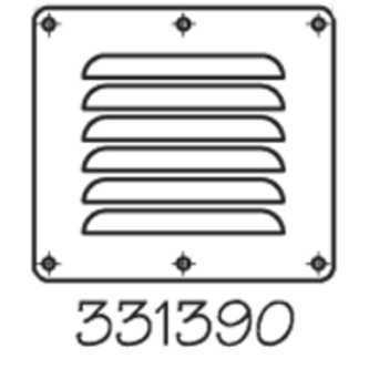 Louvered Vent