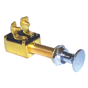 2 Screw Terminals Off-On Push Pull Switch