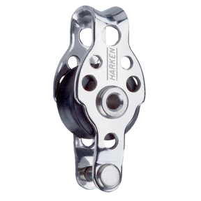 SINGLE 16MM AIR BLOCK W/BECKET