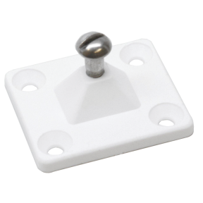 NY.HD.SIDE MT.DECK HINGE-WHITE *PR*
