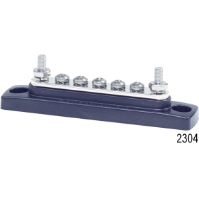 MiniBus 100 Ampere Common Buses - without Cover, MiniBus 5 x 8-32 Screw Terminal