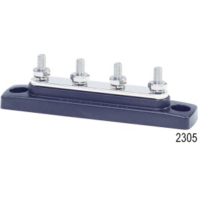 MiniBus 100 Ampere Common Buses - without Cover, MiniBus 5 x 8-32 Screw Terminal