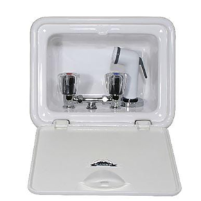 SHOWER BOX ABS W/HOT COLD CONTROLS