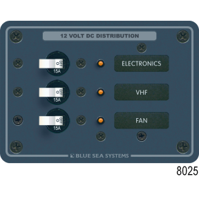 24VDC A SERIES BREAKER PANEL 3 POS