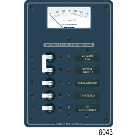 DC Digital Voltmeter Panel