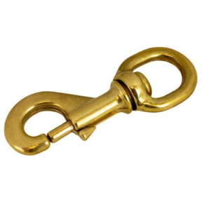 BRONZE SWIVEL EYE SNAP