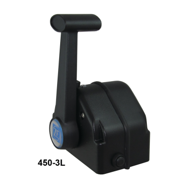 CONTROL:SINGLE ENG.BLK. W/STD LEVER