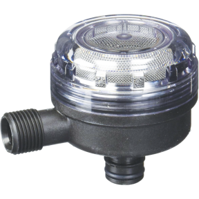1/2IN BARB 90DEG INLET STRAINER 40 MESH