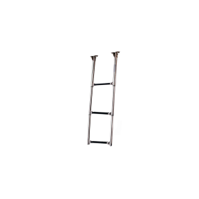 19623 of Garelick Out of Sight Under Platform Telescoping 3-Step SS Ladder