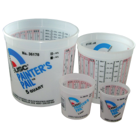 Painter's Pail and Pitcher - Plastic