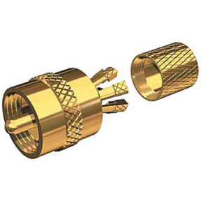 Centerpin® PL-259-CP-G Male Coaxial Cable Connector
