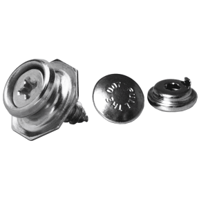 "One Way" Canvas Snap Fasteners