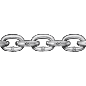 main view of Acco Grade 43 High Test Galvanized Anchor Chain