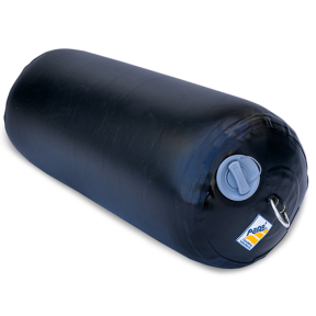 0100-0922-blk of AERÉ Docking Solutions Aere Inflatable Fenders - Standard Duty with Hanging Strap - 0.9 mm Fabric