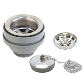 2" Straight Drain with Strainer