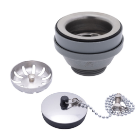 s00-1104 of Ambassador Marine 2" Straight Drain with Strainer