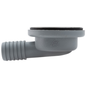 side of Ambassador Marine 95 Degree Elbow Drain - Mirror Finish