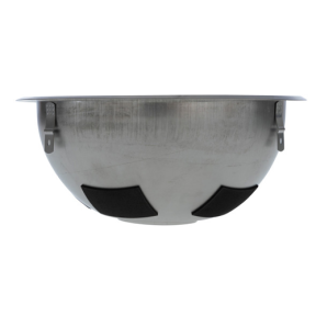 side of Ambassador Marine Half Sphere Sink - Brushed SS Finish Without Studs