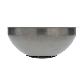 side of Ambassador Marine Half Sphere Sink - Mirror SS Finish, Without Studs