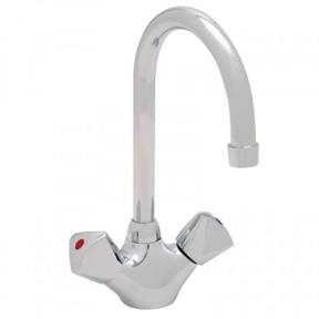 133-0202 of Ambassador Marine Trinidad High Arc Galley Mixer Faucet